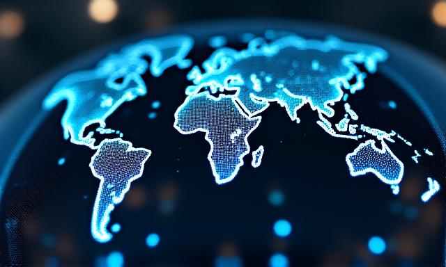 Logistics fleet tracking and data visualization map